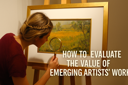 How to Evaluate the Value of Emerging Artists' Work