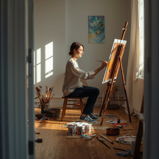 🎨 The Brushstroke of Brilliance: How Painting Enhances Your Brain