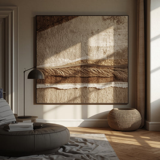 Beyond the Canvas: How Textures and Materials Enrich Your Décor with Custom Art