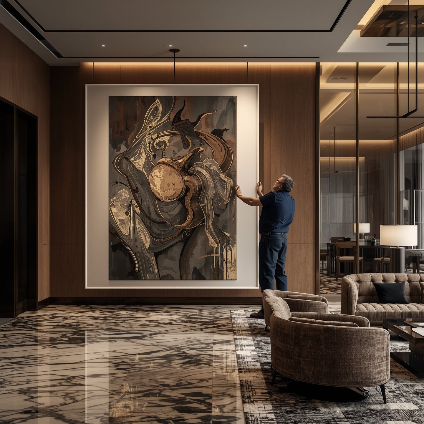 The Value of Commissioned Art in Modern Interior Design – SANBUK.ART