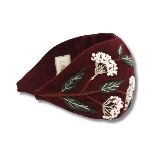 Alstromelia Scarf Headband,Handmade Stylish Hairband – Fashion Statement Piece for Women