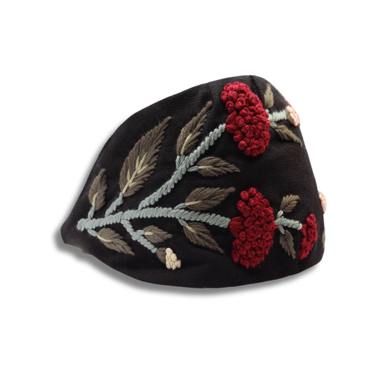 Scarlet Headband,Handcrafted Stylish Headband for Women – Modern Boho Hair Band