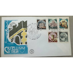 Italy First Day Cover – Castelli d’Italia (Italian Castles) – 2nd Series