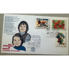 Italy First Day Cover – International Year of the Child / XXI Stamp Day – 1979