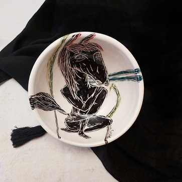 Weird Animals Ceramic Bowls (Set of 6)