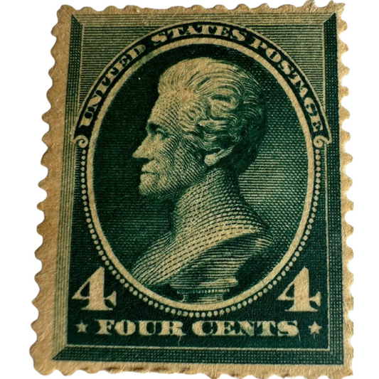 U.S. 4 Cents Andrew Jackson Stamp – Bank Note Issue
