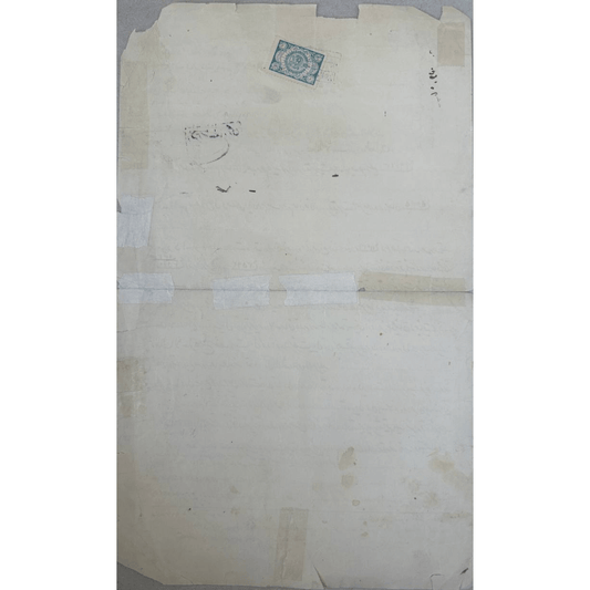 Persia  – Notarial Lease Deed – Tehran – 1932