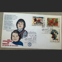 Italy First Day Cover – International Year of the Child / XXI Stamp Day – 1979