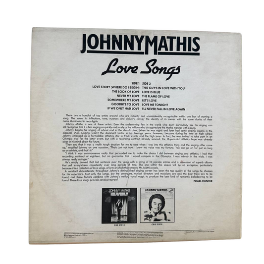 Love Songs - Vintage Vinyl Records