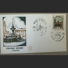 Italy First Day Cover – Fontana Grande, Viterbo (1979)