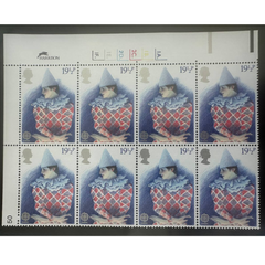 Great Britain Postage Stamps – Theater Series Blocks of 6 (Unused, 1970s–80s)