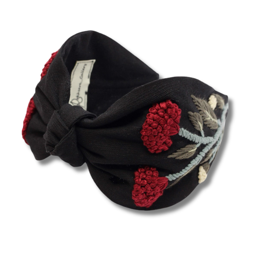 Scarlet Headband,Handcrafted Stylish Headband for Women – Modern Boho Hair Band