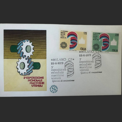Italy First Day Cover – 3rd World Exhibition of Machine Tools, Milan (1979)
