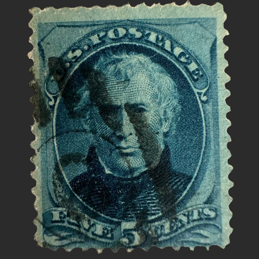 U.S. 5 Cents Zachary Taylor Stamp – Bank Note Issue