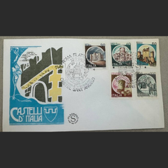Italy First Day Cover – Castelli d’Italia (Italian Castles) – 2nd Series