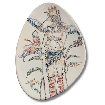 Ceramic's Plate (Unique Artwork)