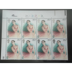 Great Britain Postage Stamps – Theater Series Blocks of 6 (Unused, 1970s–80s)