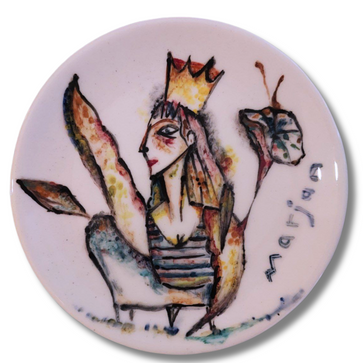 Contemporary Ceramic Plate (Unique)