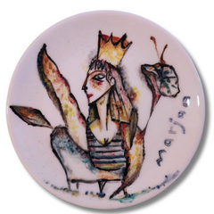 Contemporary Ceramic Plate (Unique)