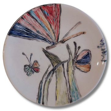 Contemporary Ceramic Plate (Unique, Single Edition)