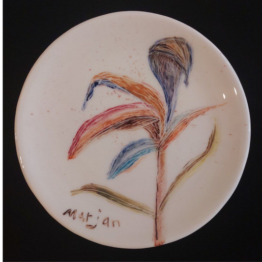 Hand Painted Plate,Single Edition