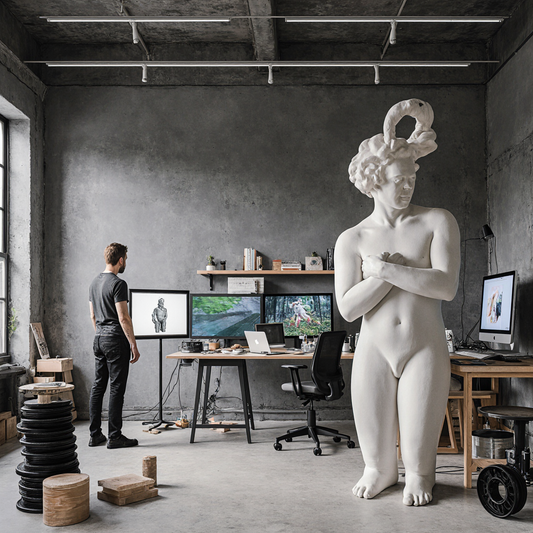 3D Printing in Contemporary Sculpture: Redefining Form, Process, and Possibility