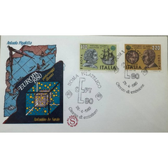 Italy First Day Cover – Europa 1980 – Antonio Pigafetta – 1980
