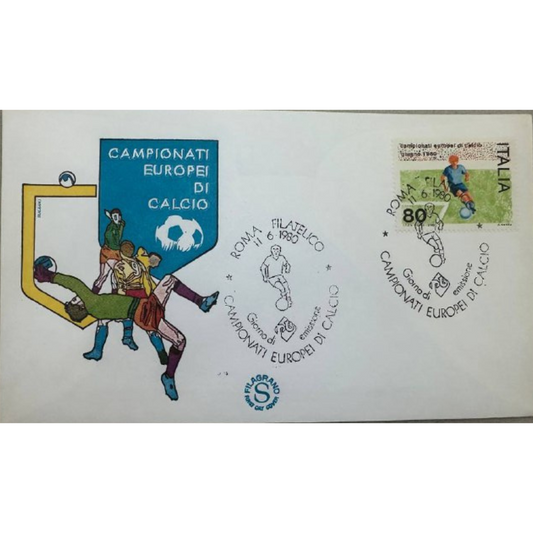 Italy First Day Cover – Campionati Europei di Calcio – 1980