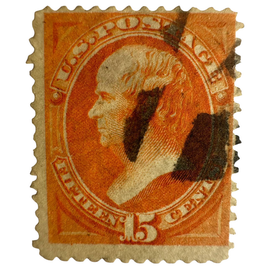 U.S. 15 Cents Daniel Webster Stamp – Bank Note Issue