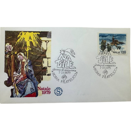 Italy First Day Cover – Christmas (Natale) – 1979