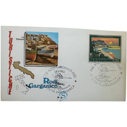 Italy First Day Cover – Rodi Garganico 1982