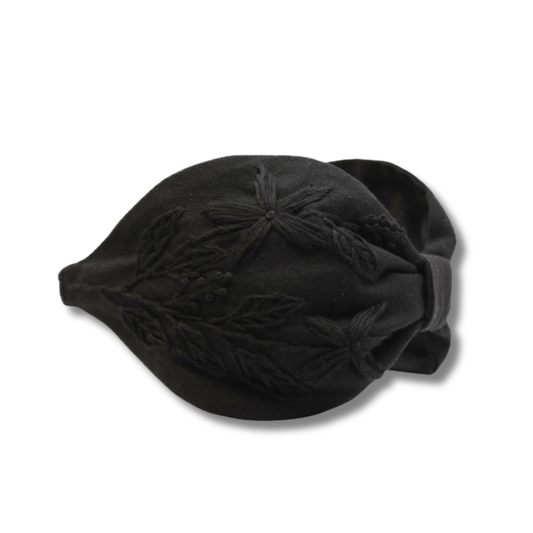 Black Crow Headband, Handmade Stylish Hairband – Fashion Statement Piece for Women