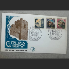 Italy First Day Cover – Castelli d’Italia (Second Issue) 1981