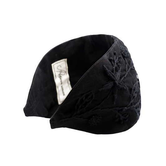 BLACK CROW scarf, Handmade Stylish Hairband – Fashion Statement Piece for Women
