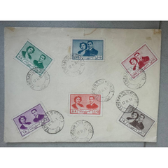 MID EAST Postal Covers – Lot of 6 (Used, 1950s–1960s)
