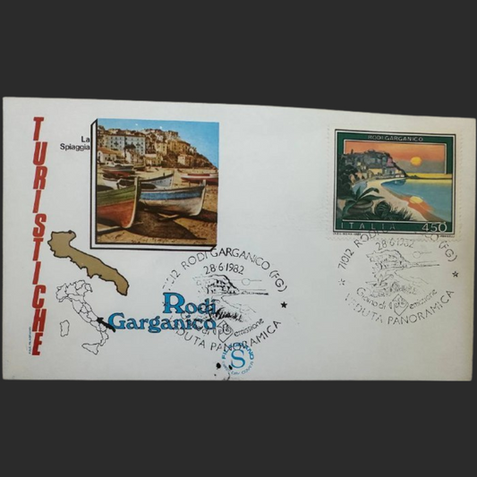 Italy First Day Cover – Rodi Garganico 1982