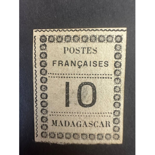 Madagascar Postage Stamps – 10c & 25c Issues (1891, Used)