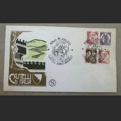 Italy First Day Cover – Castelli d’Italia Series – Castel Sant’Angelo – 1980