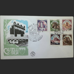 Italy First Day Cover – Castelli d’Italia Series – Castel Sant’Angelo – 1980