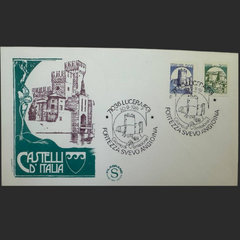 Italy First Day Cover – Castelli d’Italia, Fortezza Svevo Angioina 1981