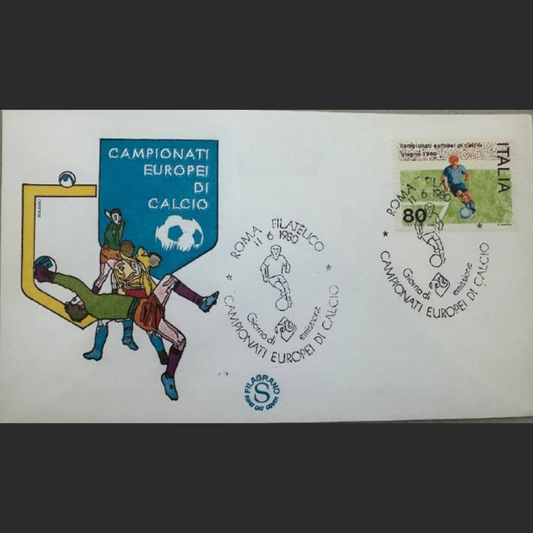 Italy First Day Cover – Campionati Europei di Calcio – 1980