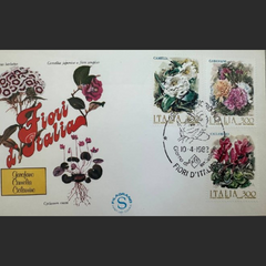Italy First Day Cover – Flowers of Italy – 1982