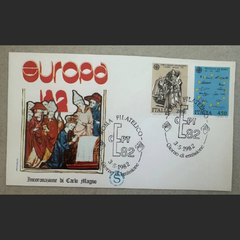 Italy First Day Cover – Europa 1982, Coronation of Charlemagne Treaty of Rome