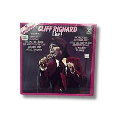Cliff Richard Live - Vintage Vinyl Records