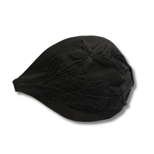 Black Crow Headband, Handmade Stylish Hairband – Fashion Statement Piece for Women