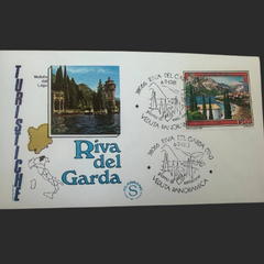 Italy First Day Cover – Riva del Garda Panoramic View (1981)