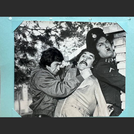 Lobby Card – 1970s Iranian Action Film (Unidentified Title)