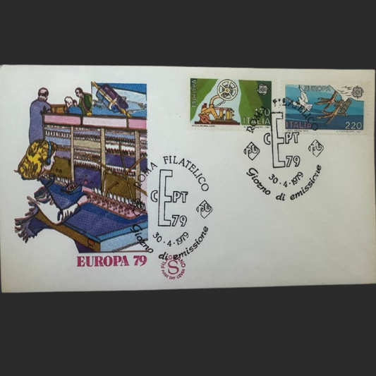 Italy First Day Cover – Europa 1979 (CEPT Issue)