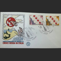 Italy First Day Cover – Croce Rossa Italiana – 1980