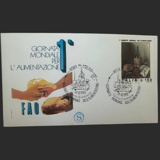 Italy First Day Cover – World Food Day (FAO) 1979